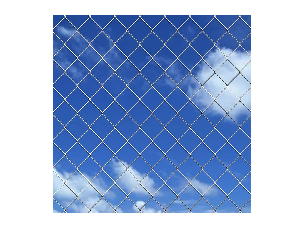 Clôture à mailles losangées Acier galvanisé 15x1,5 m Argenté FR333960