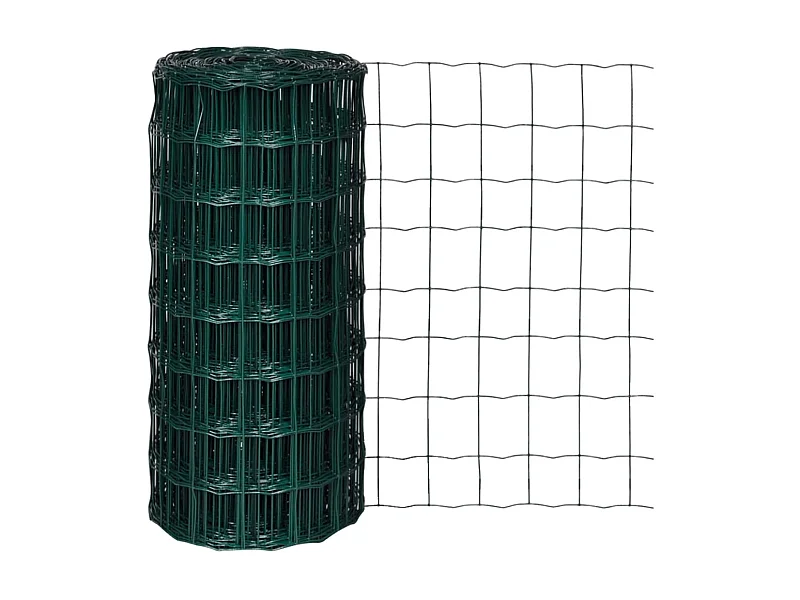 Clôture euro Acier 10 x 0,8 m Vert FR530002