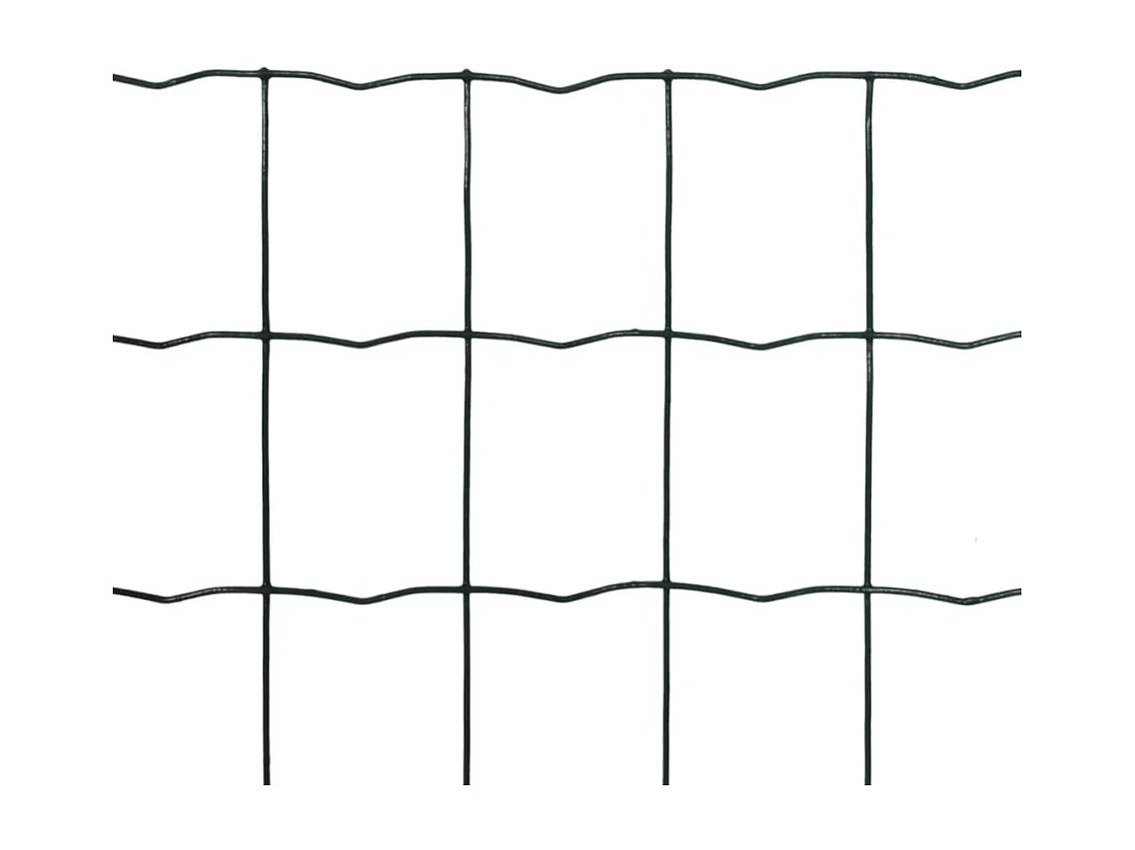 Set de euro valla acero verde 25x0,8 m ES679601
