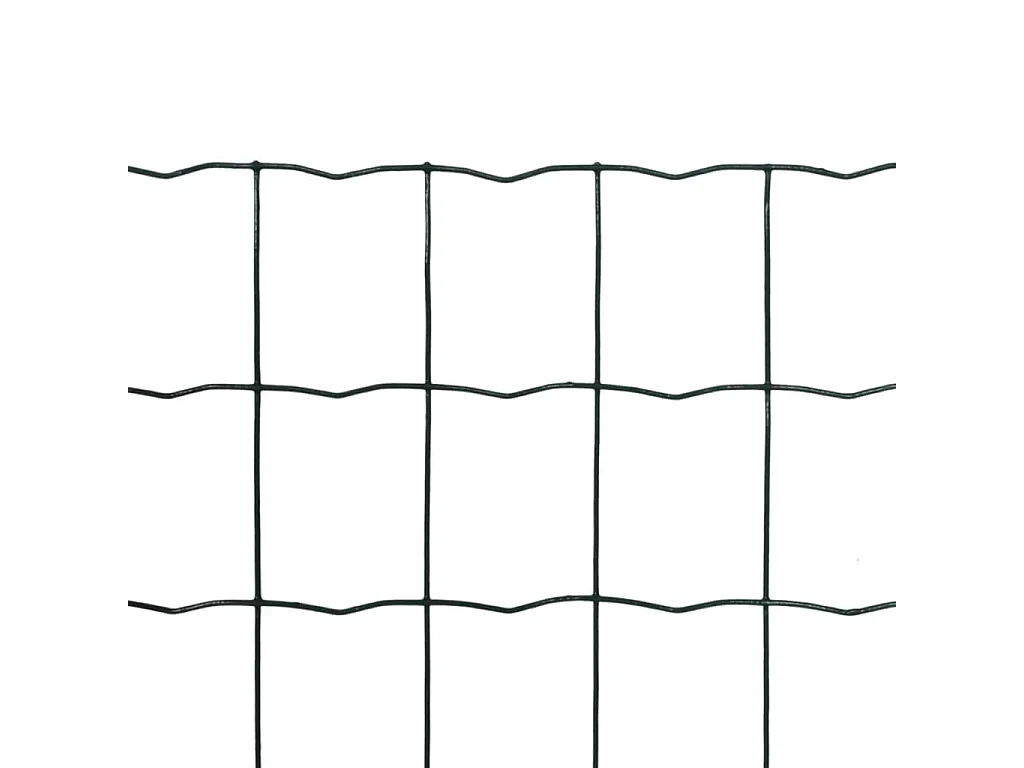 Set de euro valla acero verde 25x0,8 m ES679601