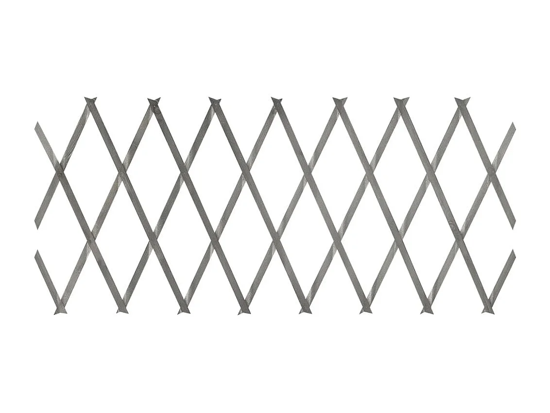 Cercas em treliça 5 pcs 180x30 cm abeto maciço cinzento PT780887