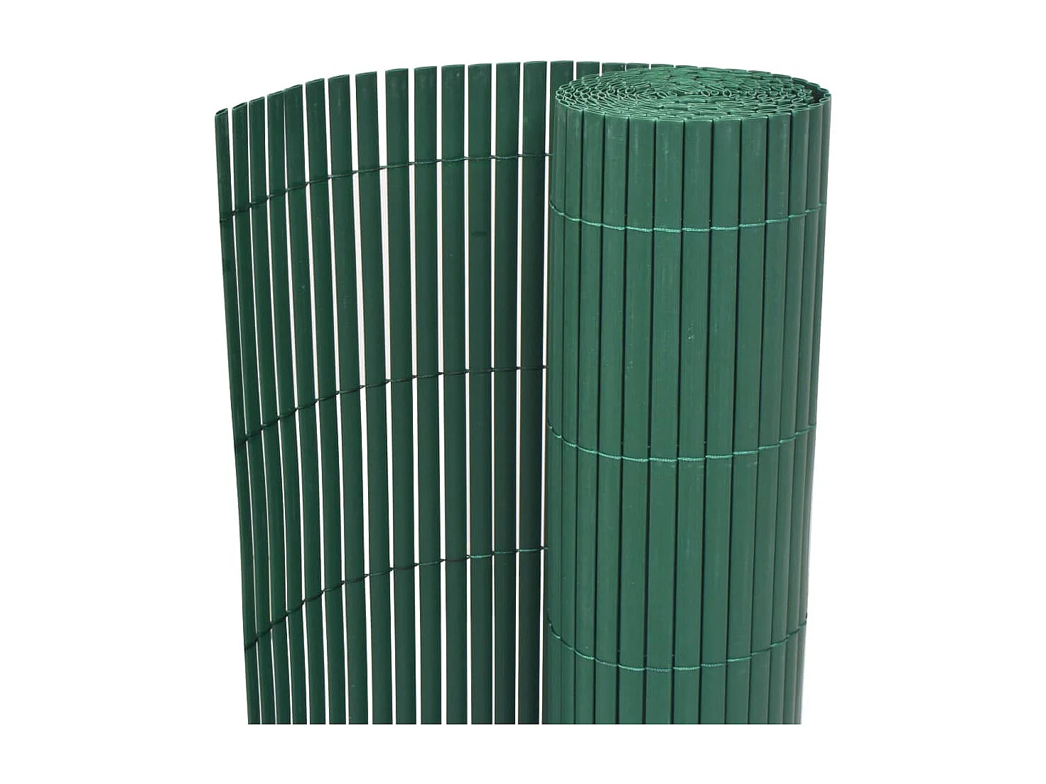 Clôture de jardin Double face PVC 90 x 300 cm Vert FR934096