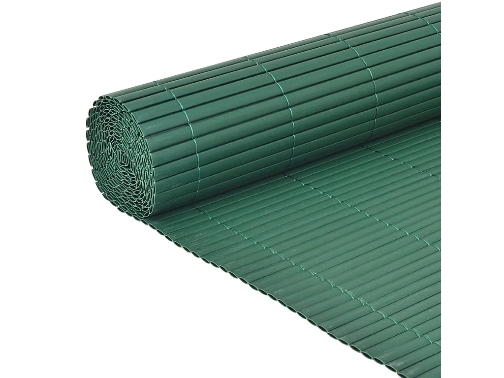 Clôture de jardin Double face PVC 90 x 300 cm Vert FR934096
