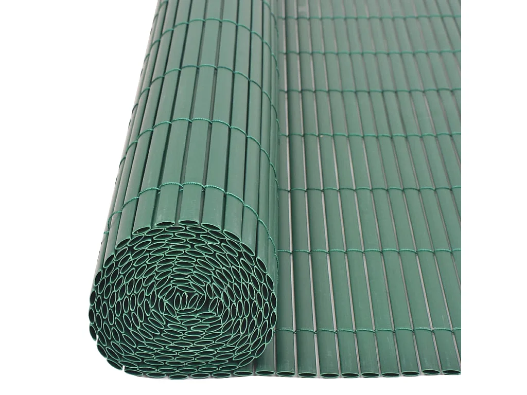Clôture de jardin Double face PVC 90 x 300 cm Vert FR934096
