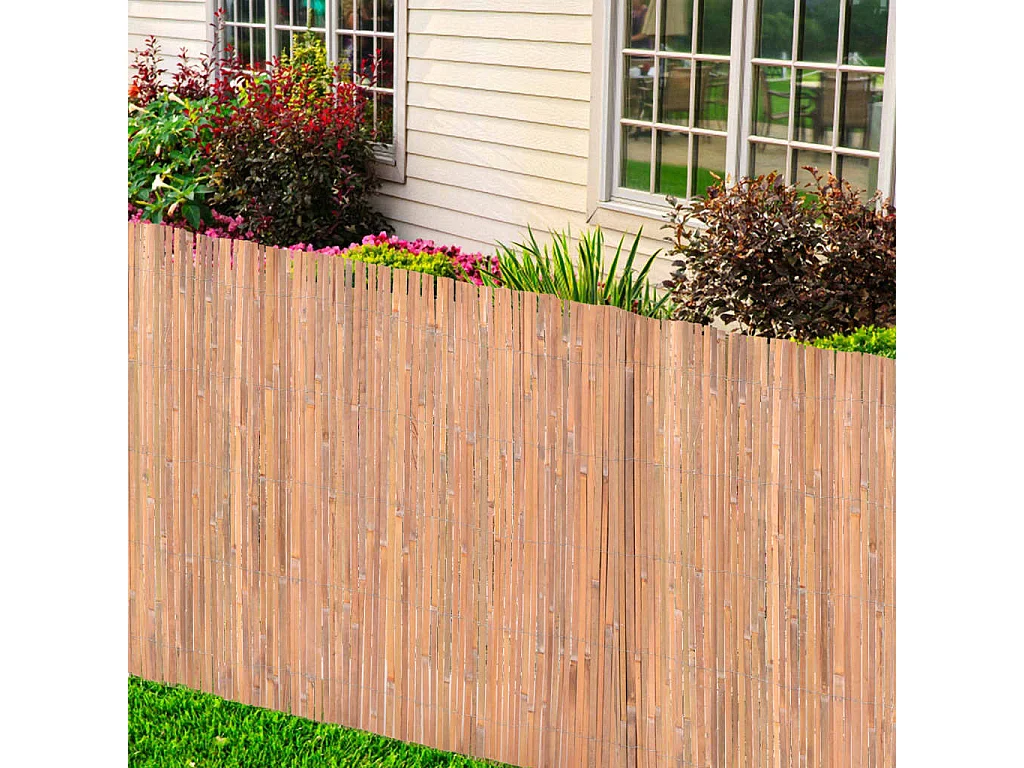 Cercas em bambu 2 pcs 100x400 cm PT419025