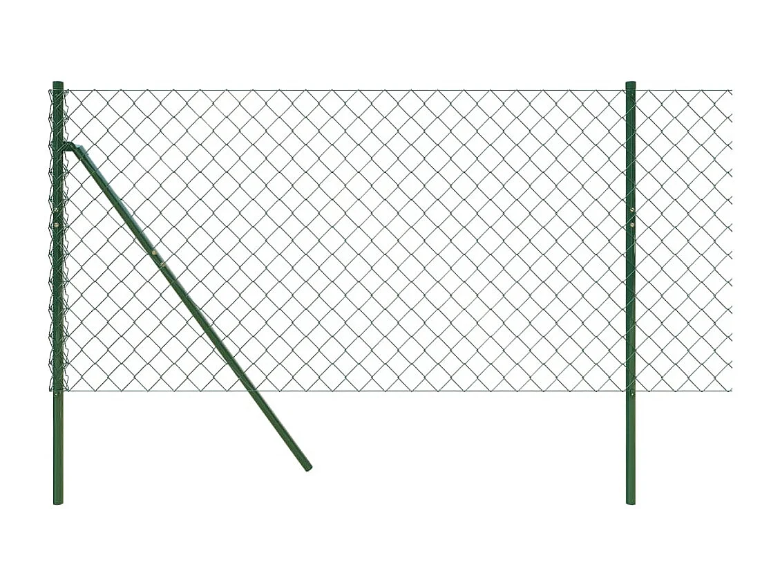 Cerca de alambre verde 0,8x25 m ES218209