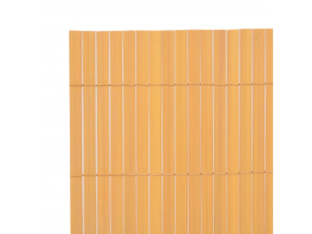 Cerca de jardim dupla face 110x300 cm amarelo PT599705
