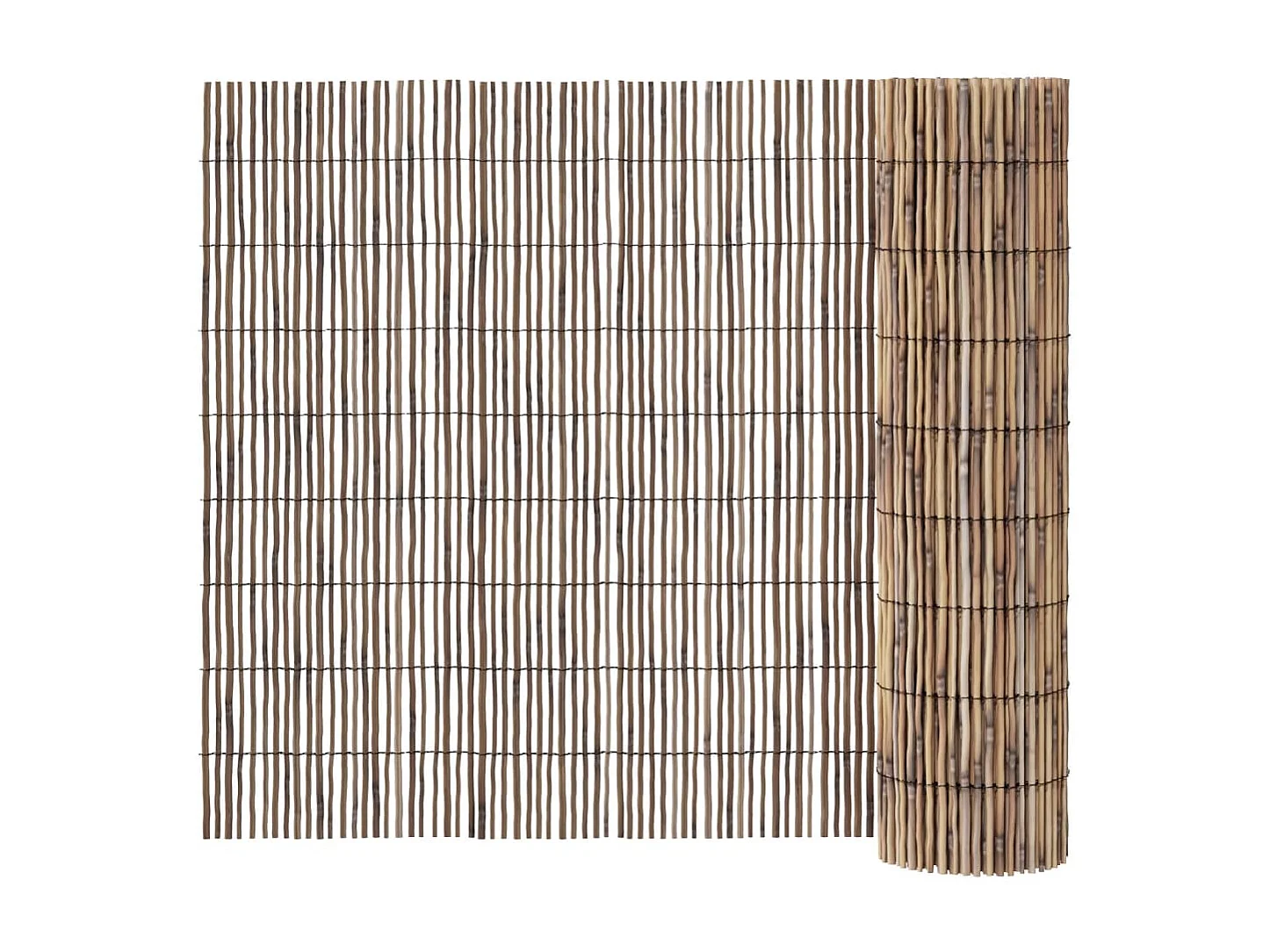 Clôture de jardin 300x80 cm roseau FR523757