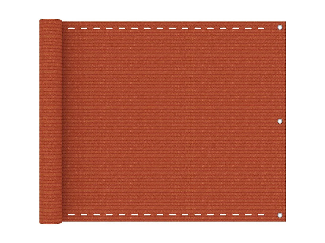 Brise vue - Écran de balcon Orange 75x500 cm PEHD FR315857