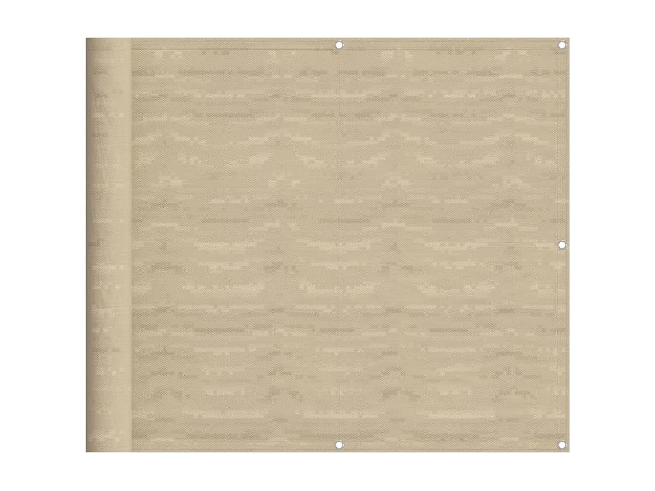 Brise vue - Écran de balcon beige 90x800 cm 100% polyester oxford FR671907