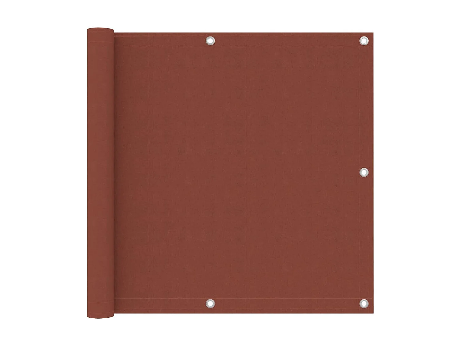 Balkonscherm 90x300 cm oxford stof terracotta BE469960