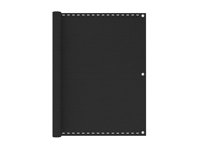 Toldo para balcón HDPE gris antracita 120x600 cm ES744433