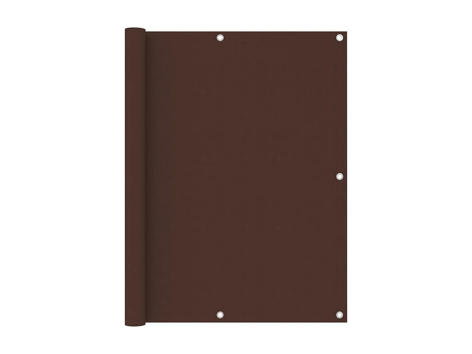 Tela de varanda 120x600 cm tecido Oxford castanho PT726444