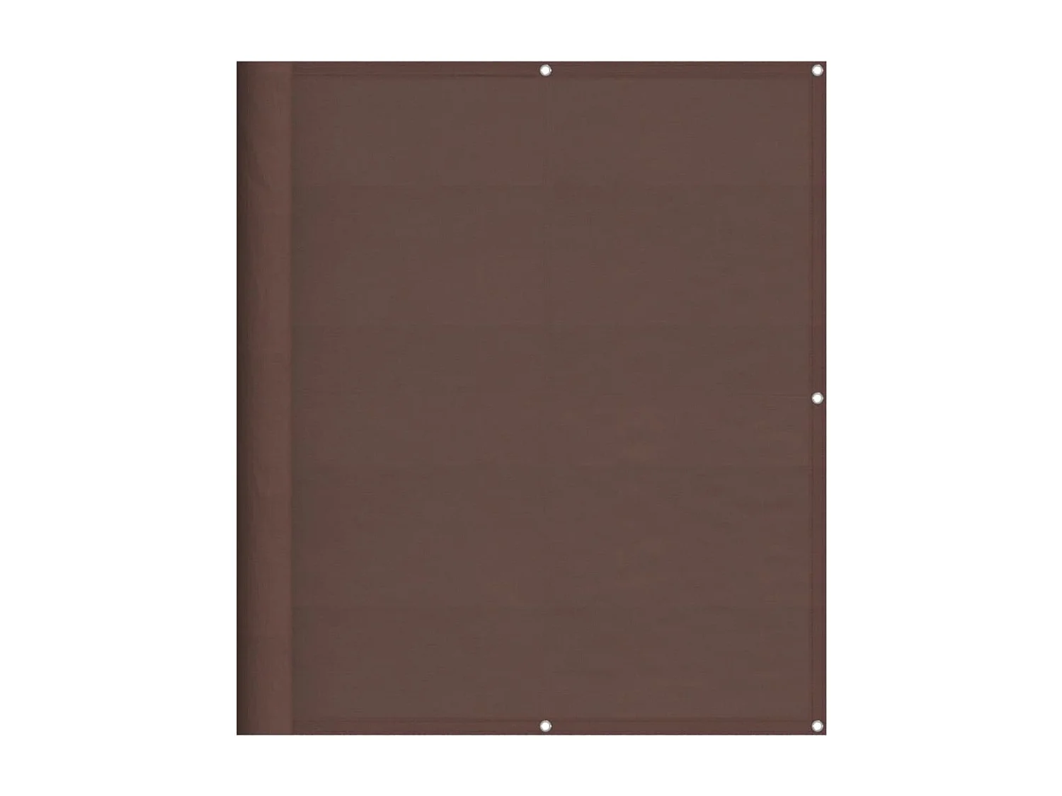 Brise vue - Écran de balcon marron 120x1000 cm 100% polyester oxford FR786541