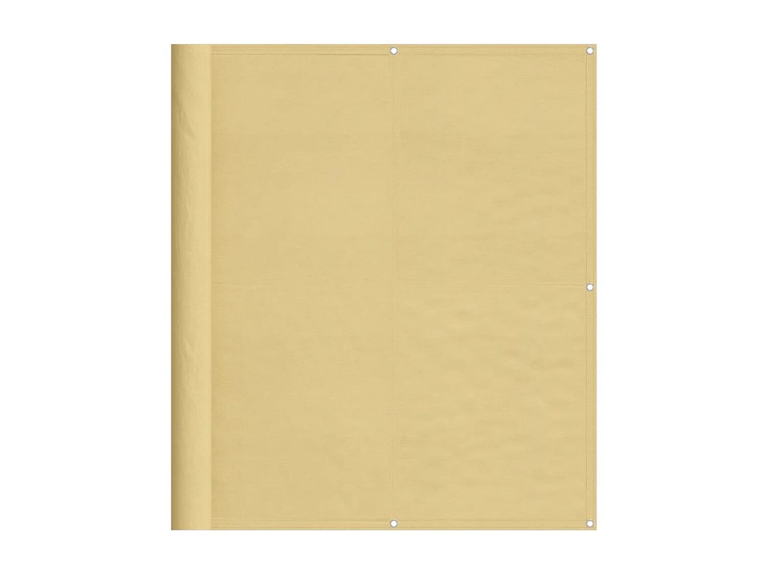 Brise vue - Écran de balcon sable 120x400 cm 100% polyester oxford FR525117