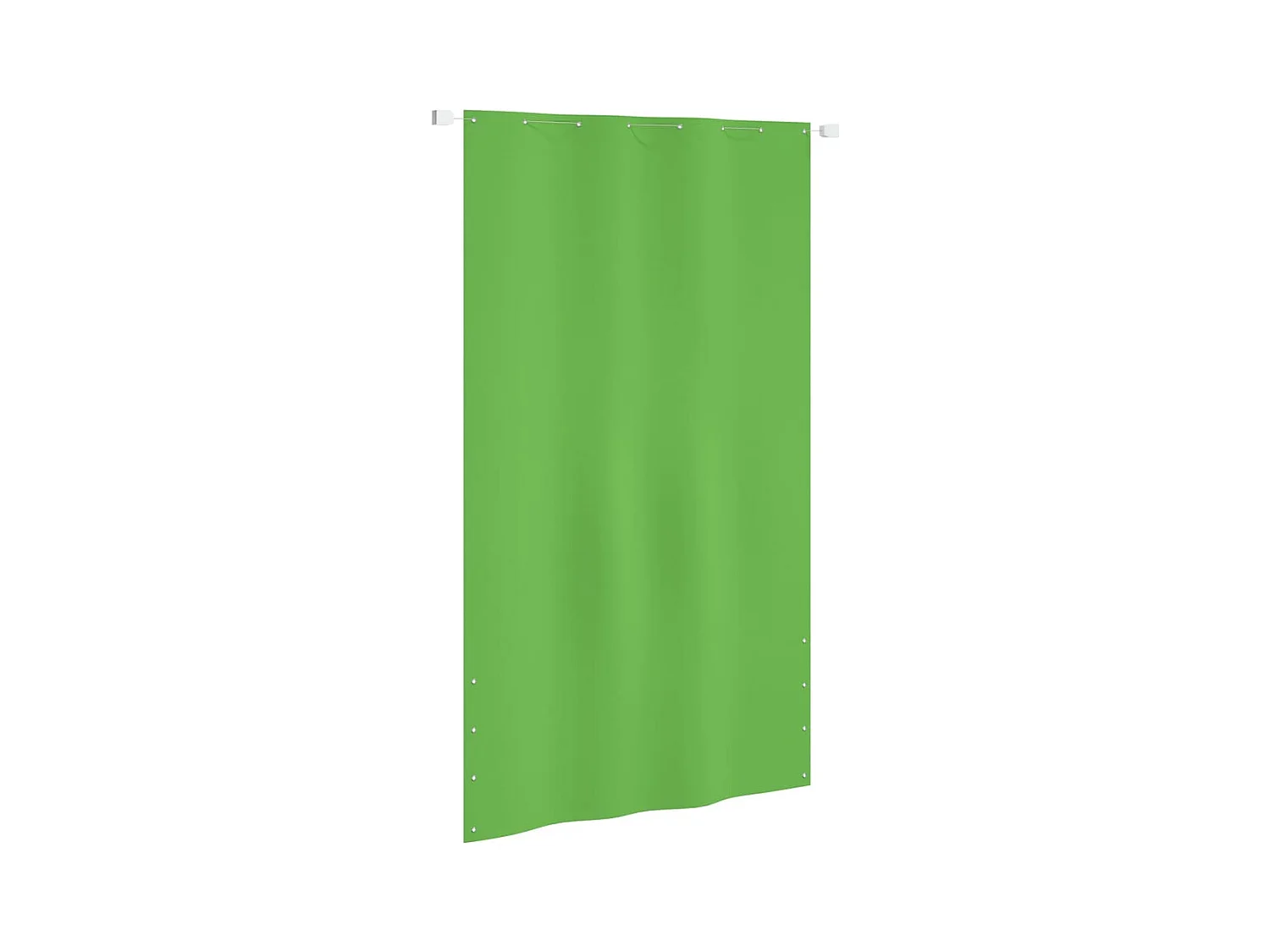 Brise vue - Écran de balcon Vert clair 140x240 cm Tissu Oxford FR542836