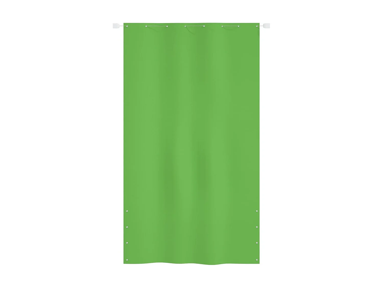 Brise vue - Écran de balcon Vert clair 140x240 cm Tissu Oxford FR542836