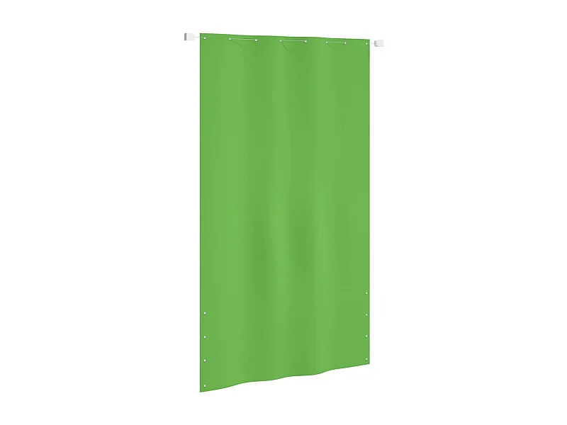 Brise vue - Écran de balcon Vert clair 140x240 cm Tissu Oxford FR542836