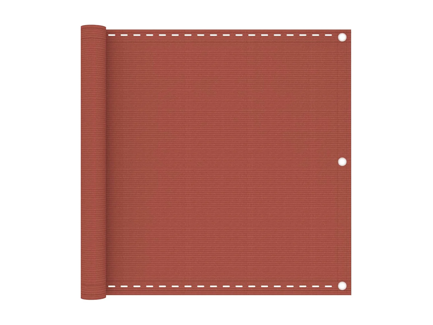 Brise vue - Écran de balcon Terre cuite 90x600 cm PEHD FR825998