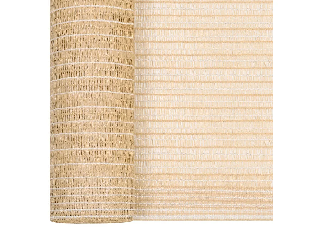 Filet brise-vue Beige 1,5x50 m PEHD 75 g/m² FR467105