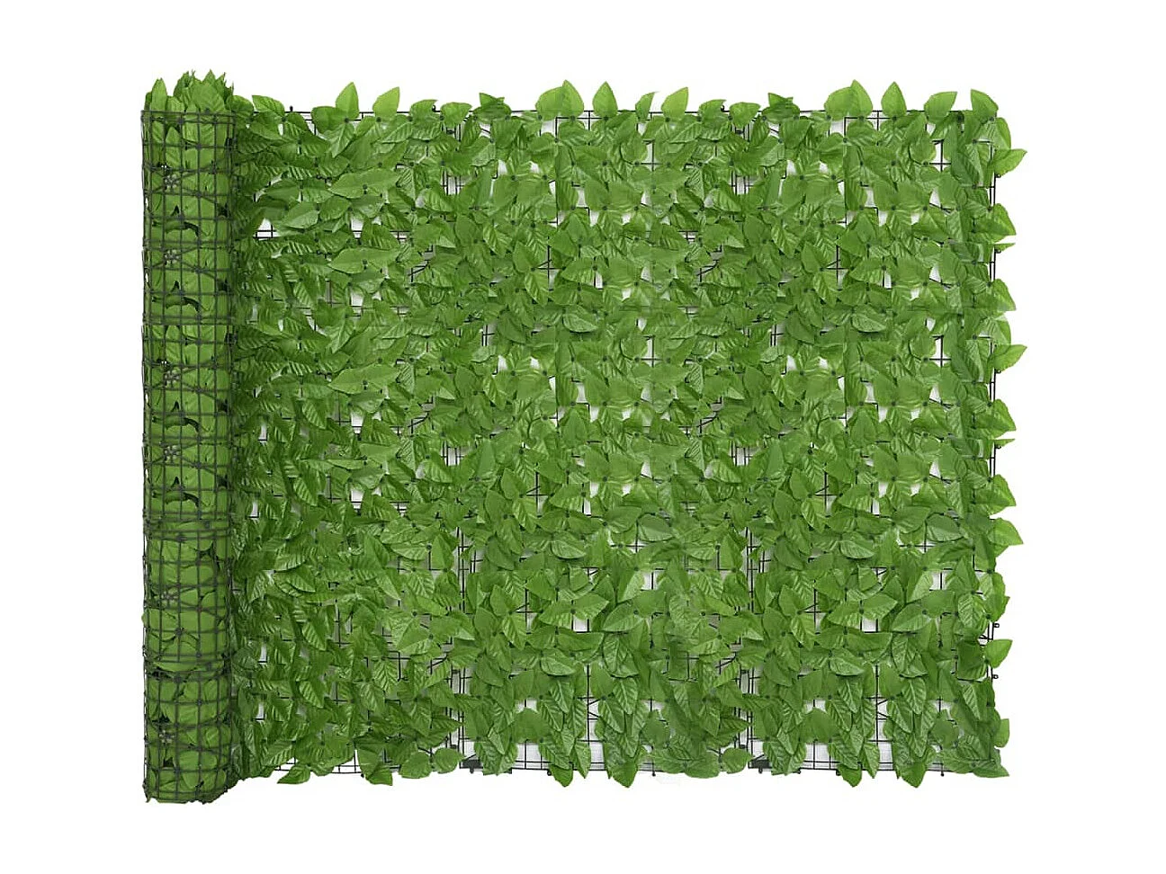 Brise vue - Écran de balcon avec feuilles vert 400x150 cm FR838967