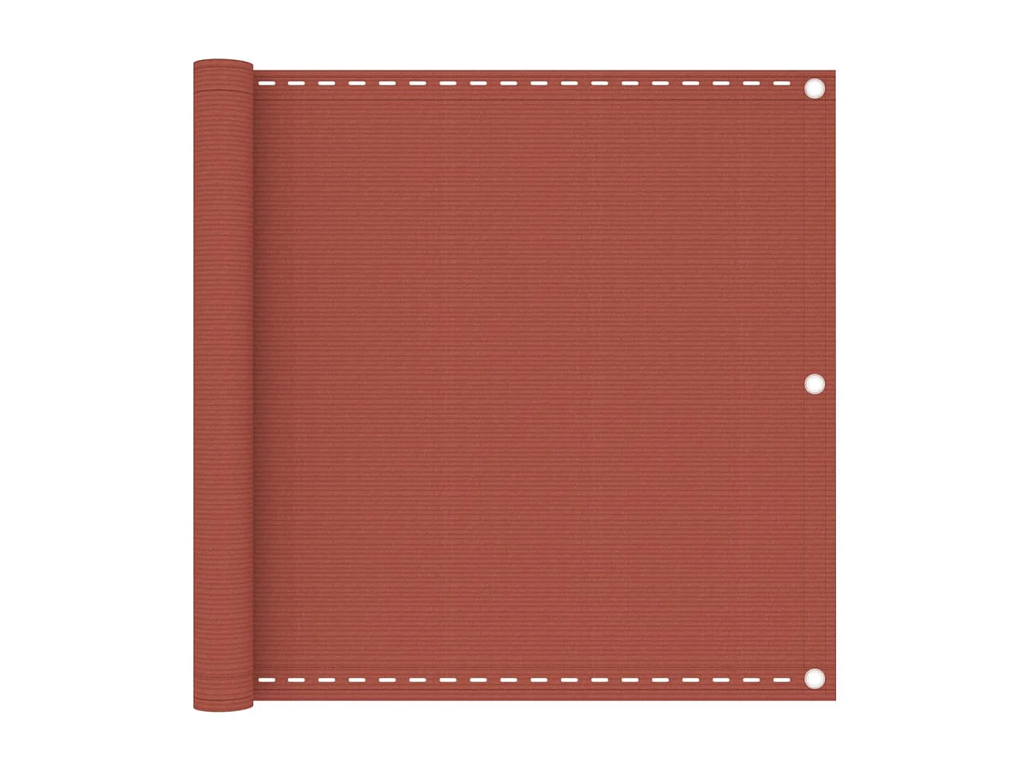 Brise vue - Écran de balcon Terre cuite 90x400 cm PEHD FR751049