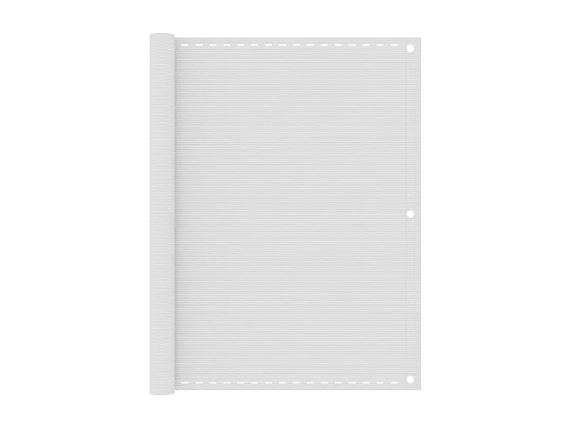 Balkonscherm 120x400 cm HDPE wit BE379775