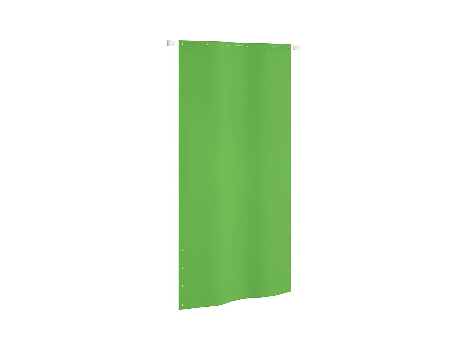 Brise vue - Écran de balcon Vert clair 120x240 cm Tissu Oxford FR623203