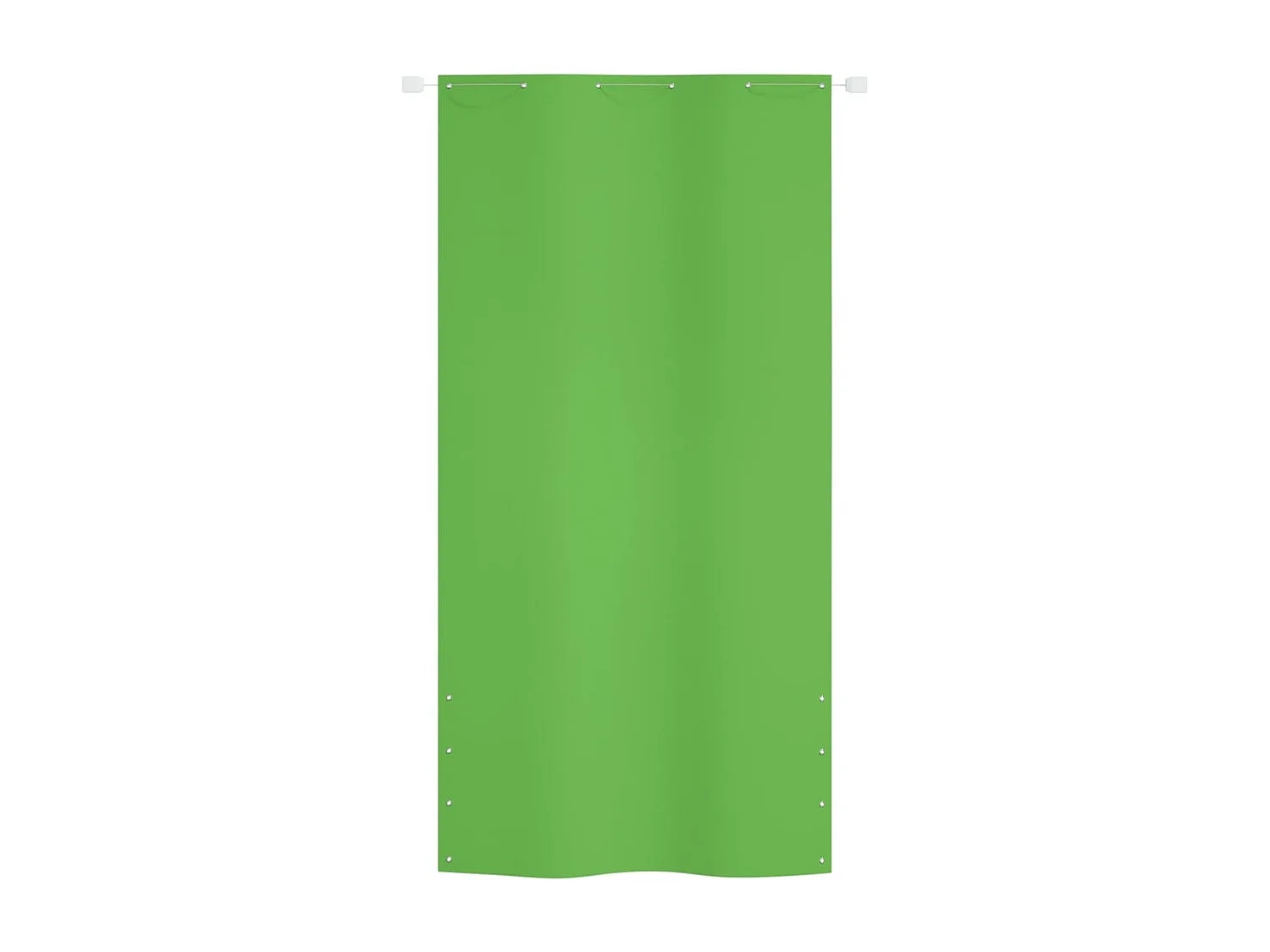 Brise vue - Écran de balcon Vert clair 120x240 cm Tissu Oxford FR623203