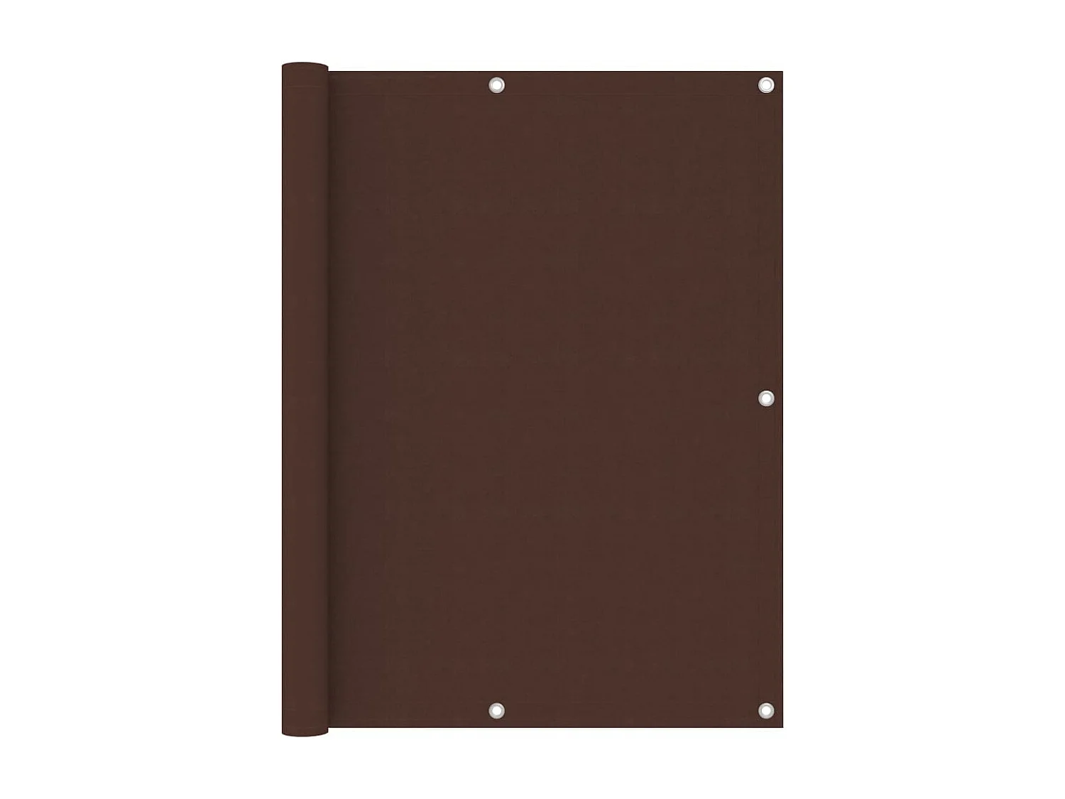Brise vue - Écran de balcon Marron 120x300 cm Tissu Oxford FR944986