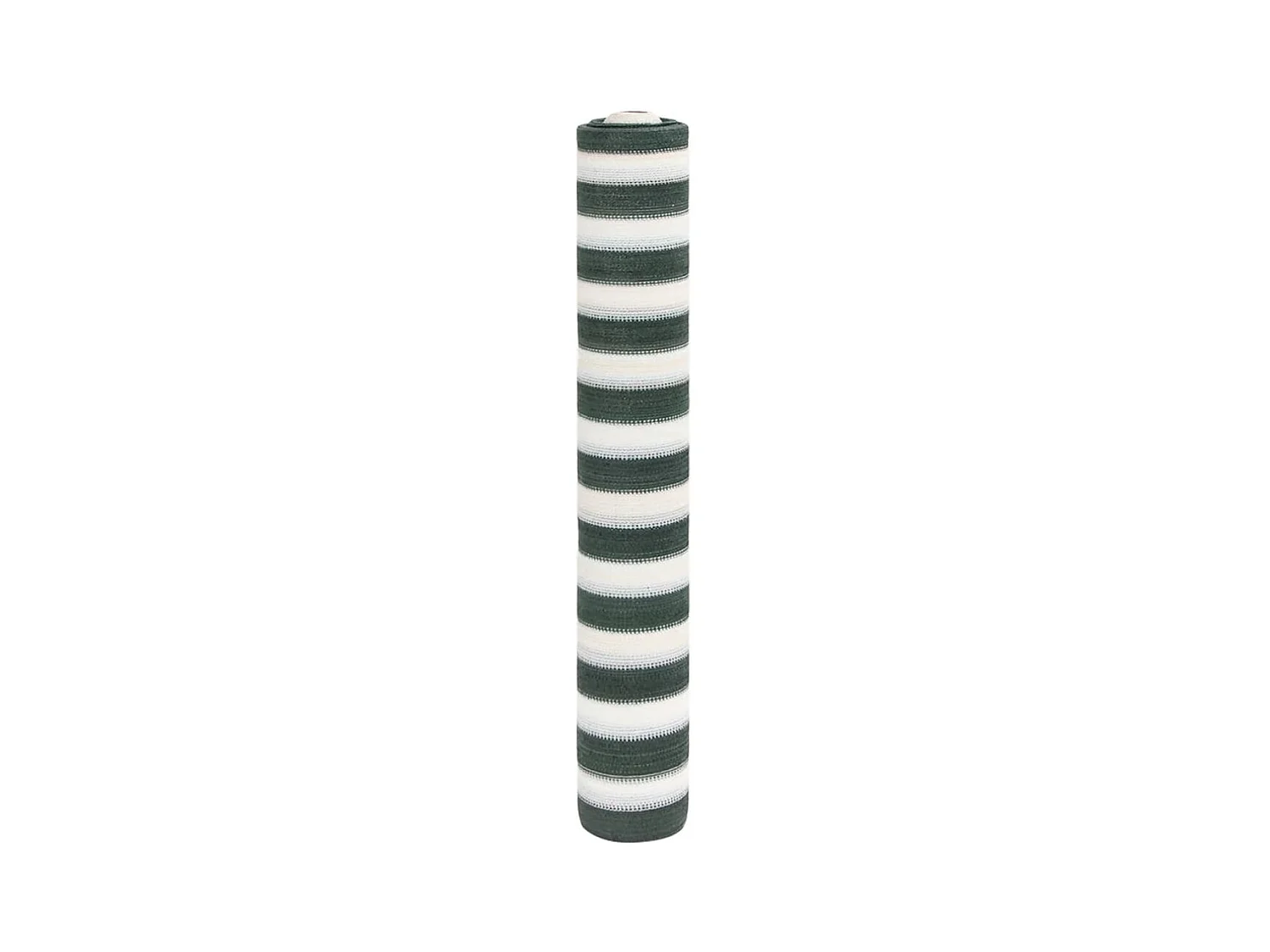 Filet brise-vue vert et blanc 1,2x10 m PEHD 75 g/m² FR151385