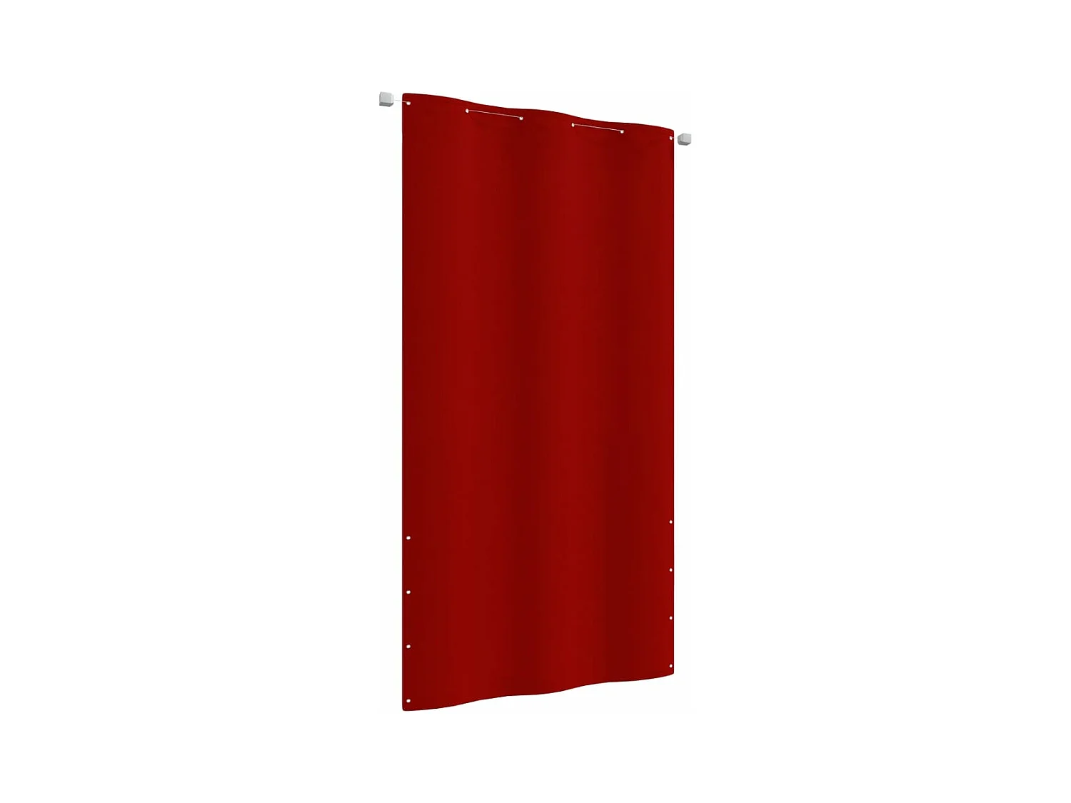 Brise vue - Écran de balcon Rouge 120x240 cm Tissu Oxford FR985874