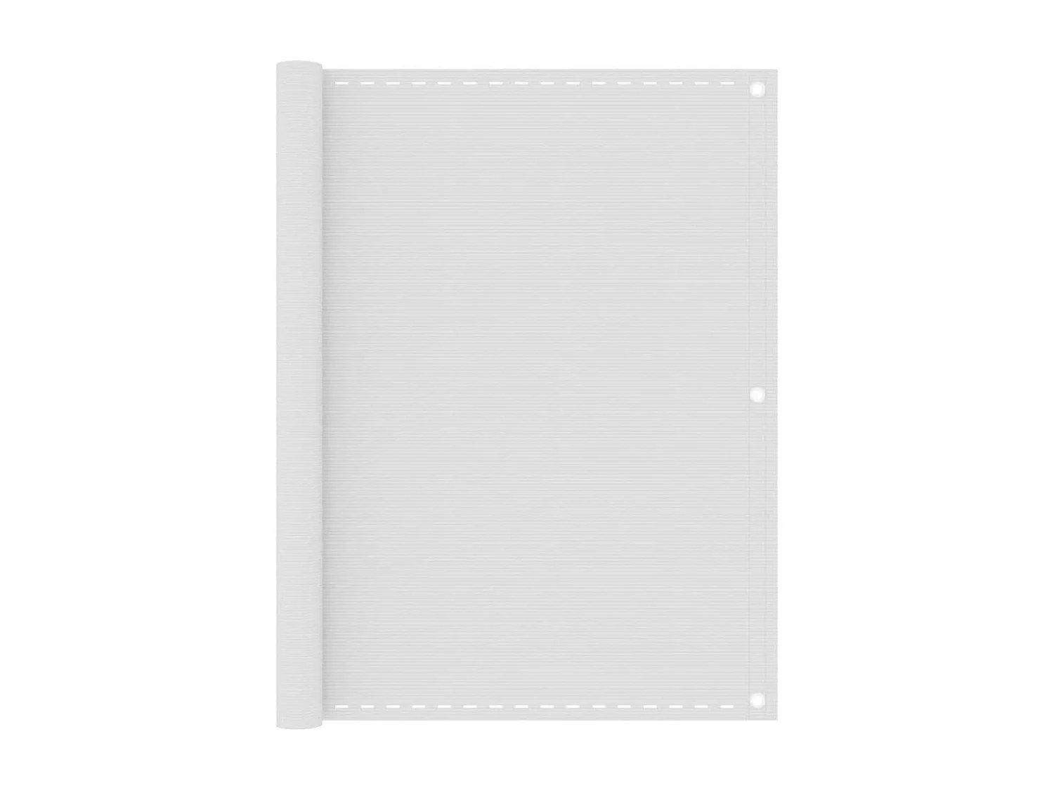 Brise vue - Écran de balcon Blanc 120x500 cm PEHD FR546571