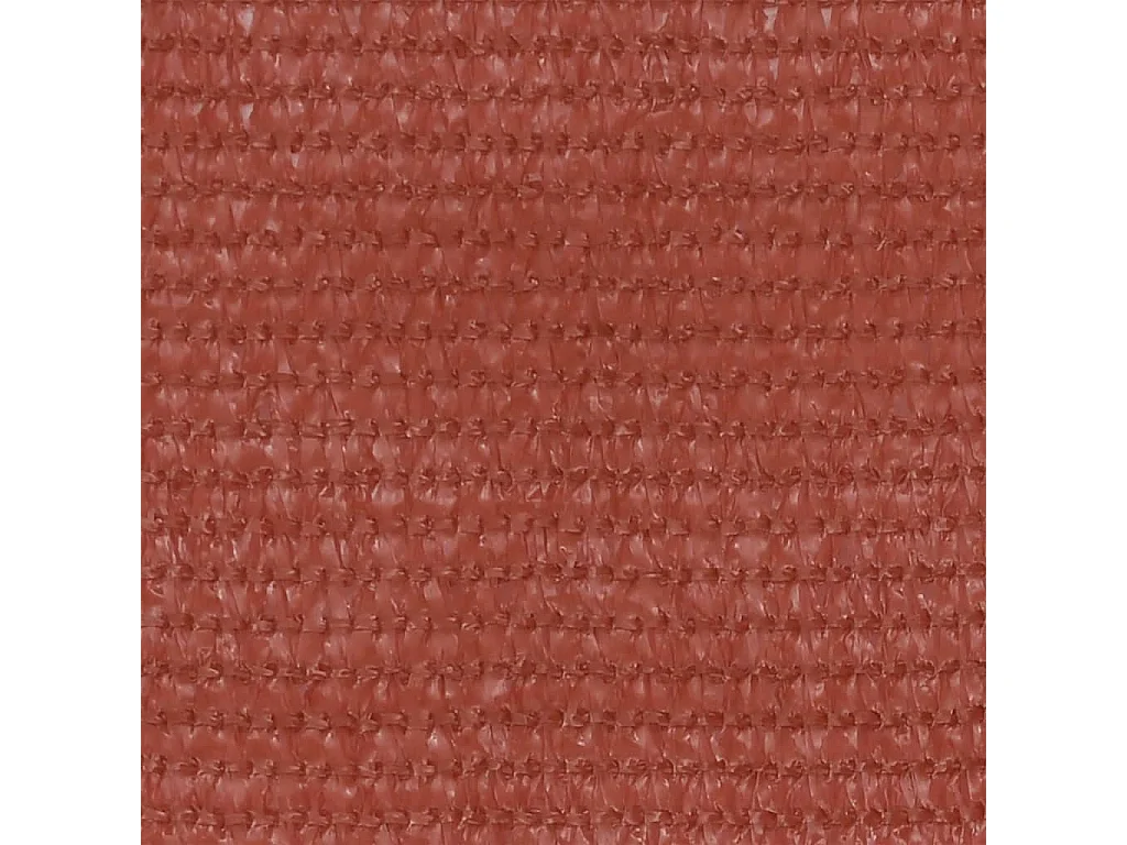 Toldo para balcón HDPE terracota 75x400 cm ES958143
