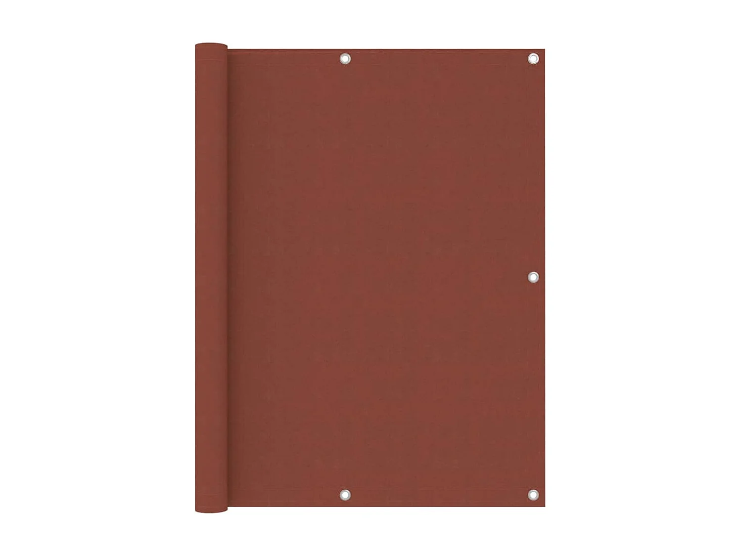 Balkonscherm 120x300 cm oxford stof terracotta BE830482