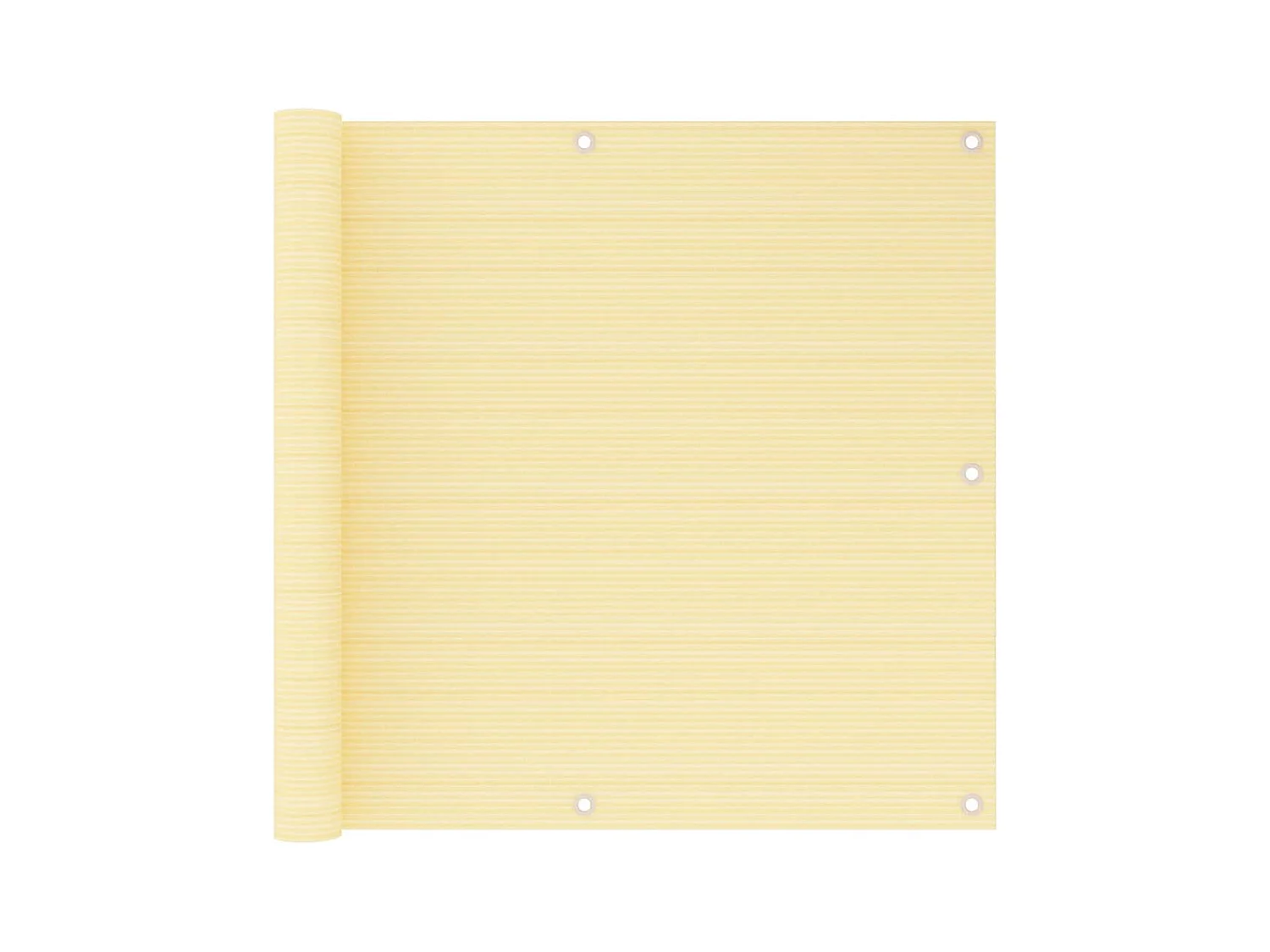 Brise vue - Écran de balcon Beige 90x500 cm PEHD FR141477