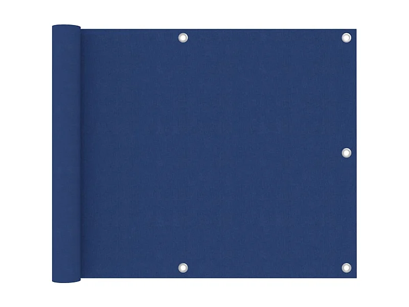 Toldo para balcón tela oxford azul 75x500 cm ES150388