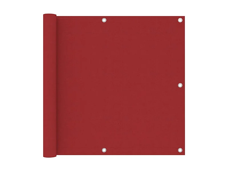 Tela de varanda 90x300 cm tecido Oxford vermelho PT148780