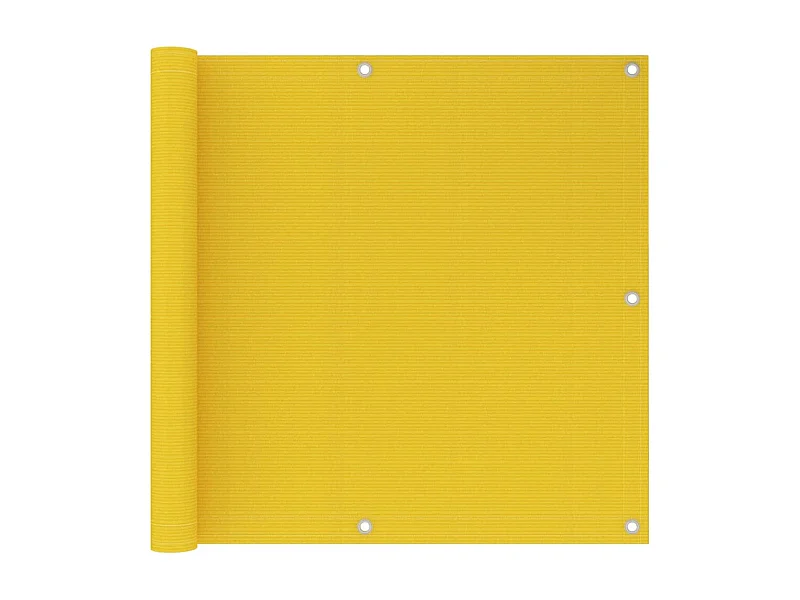 Brise vue - Écran de balcon Jaune 90x300 cm PEHD FR306792