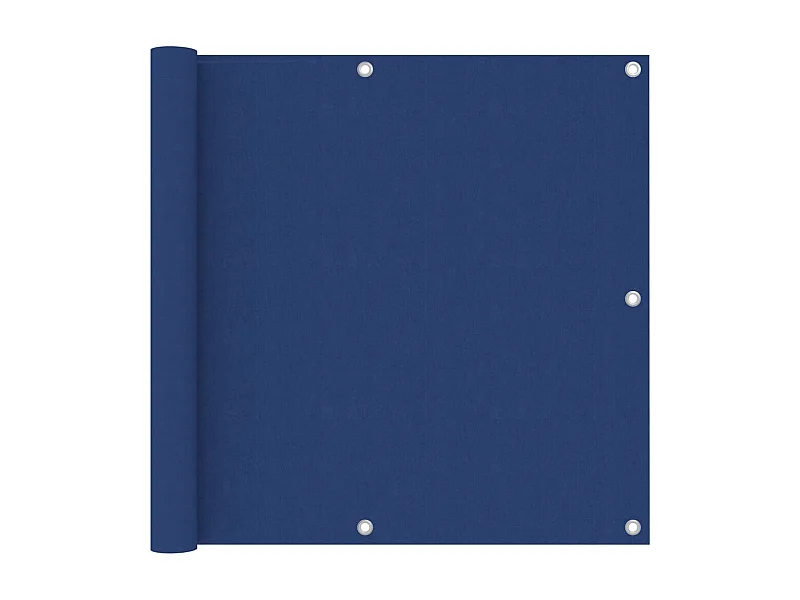 Toldo para balcón de tela oxford azul 90x600 cm ES353463