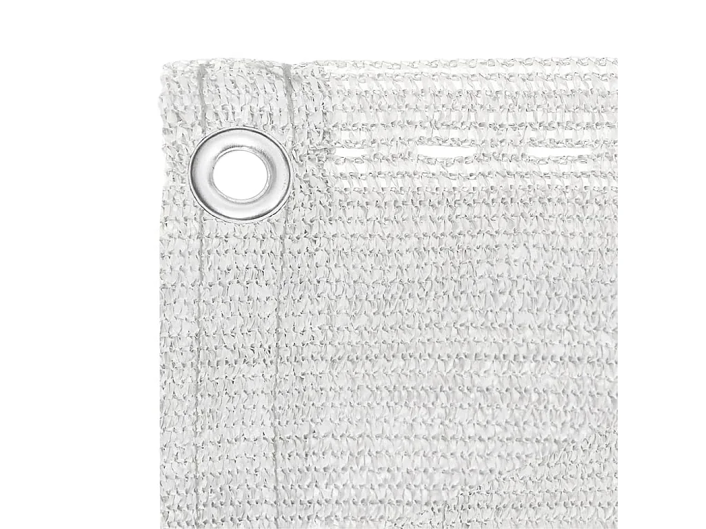 Brise vue - Écran de balcon Blanc 90x500 cm PEHD FR486419