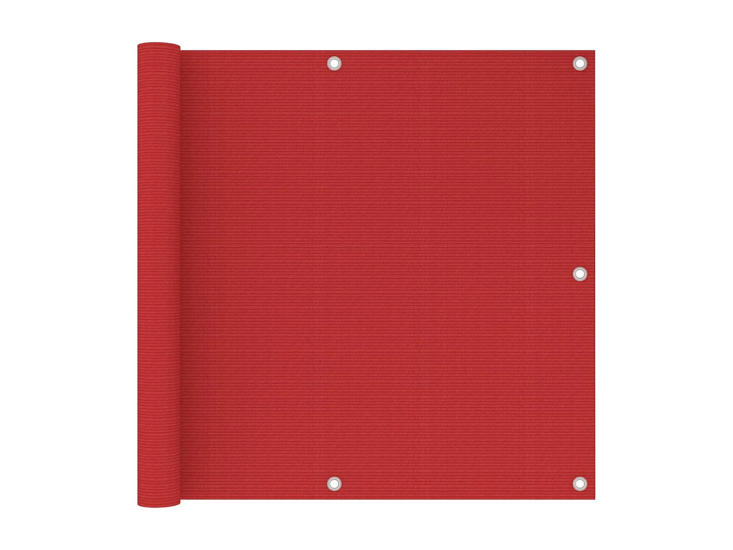 Brise vue - Écran de balcon Rouge 90x500 cm PEHD FR205004
