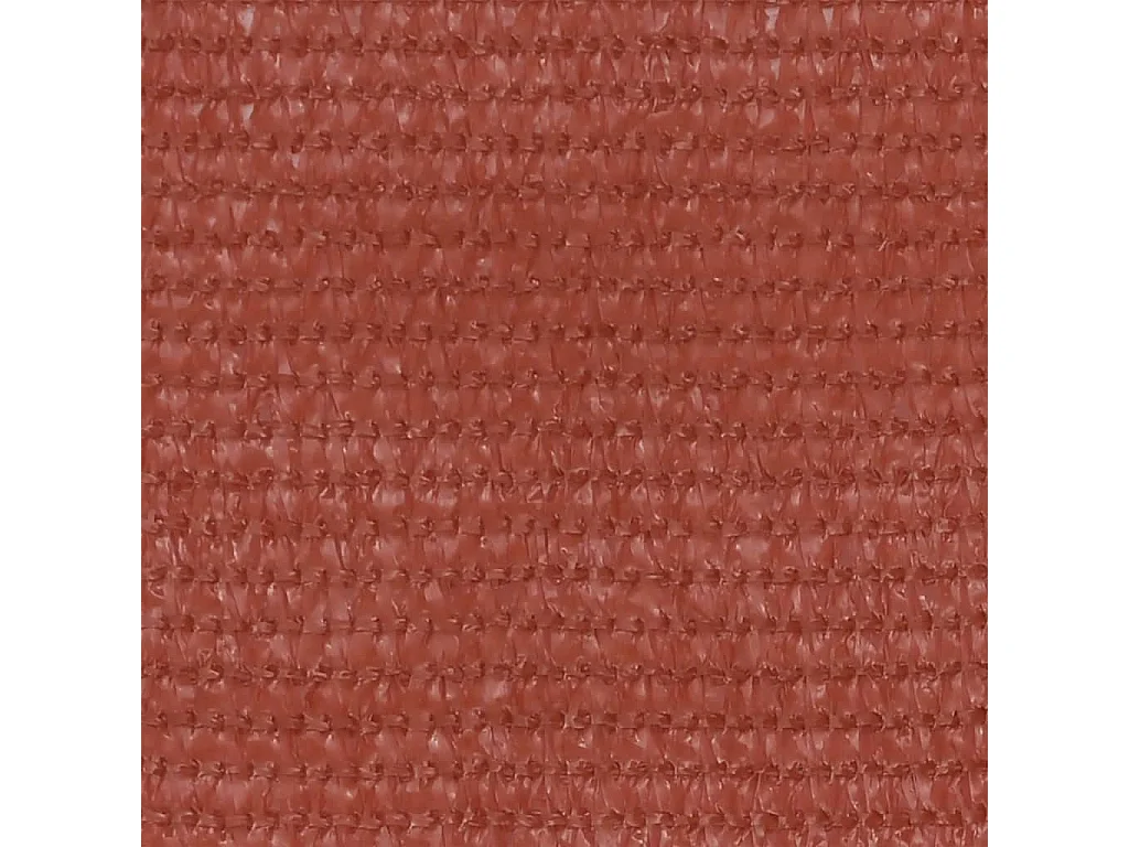 Tela de varanda 120x400 cm PEAD terracota PT111608