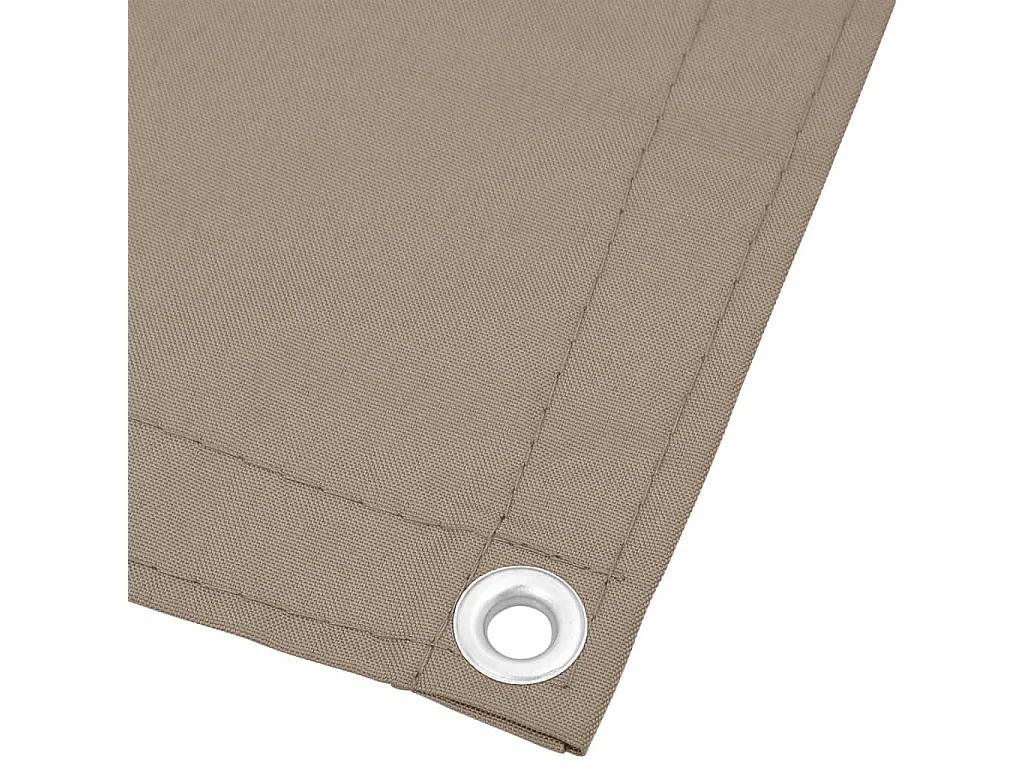 Brise vue - Écran de balcon taupe 90x700 cm 100% polyester oxford FR909554