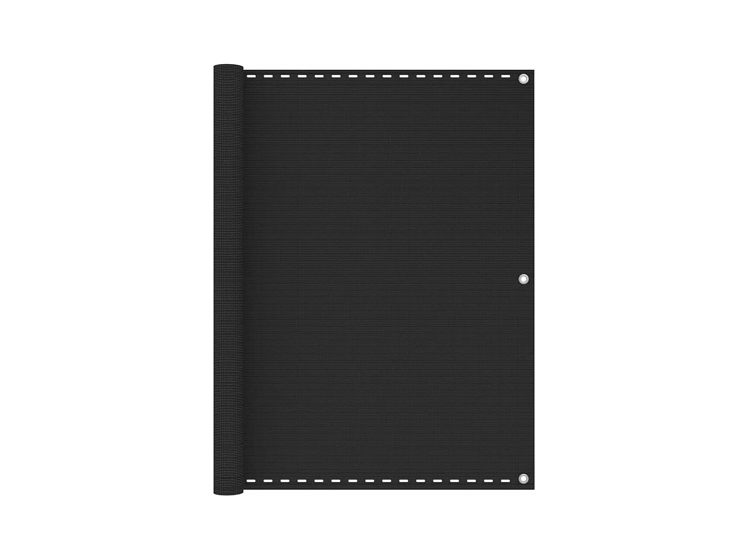 Brise vue - Écran de balcon Anthracite 120x400 cm PEHD FR621644