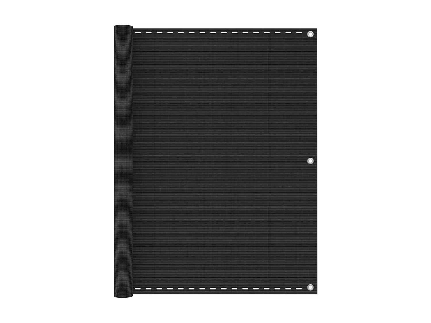 Brise vue - Écran de balcon Anthracite 120x400 cm PEHD FR621644