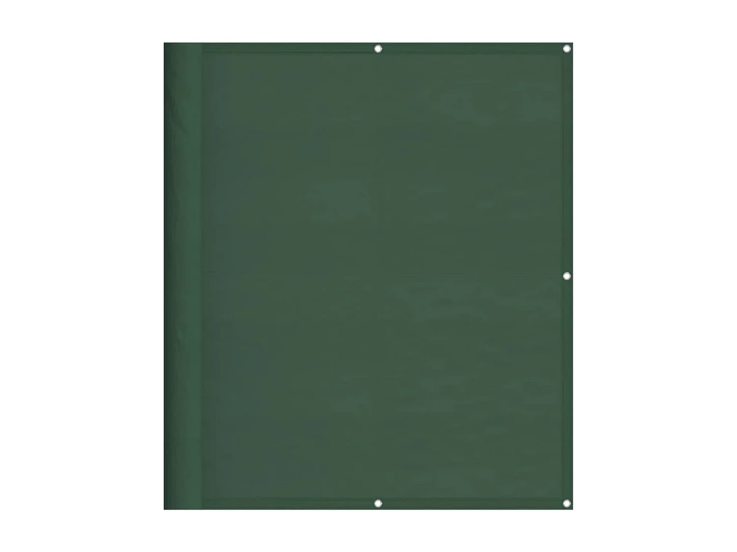 Brise vue - Écran de balcon vert foncé 120x1000 cm 100% polyester oxford FR562332