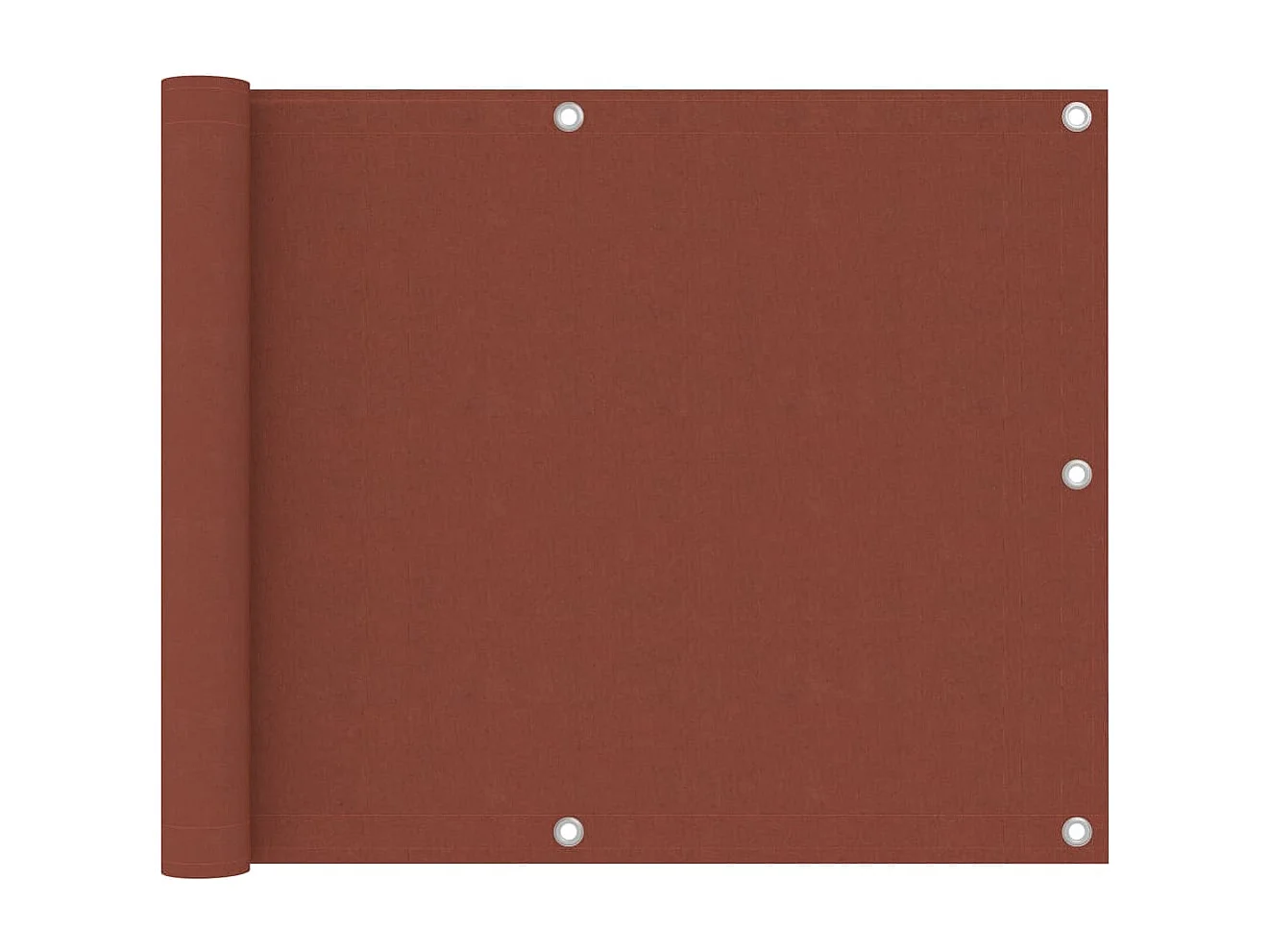 Brise vue - Écran de balcon Terre cuite 75x300 cm Tissu Oxford FR912011