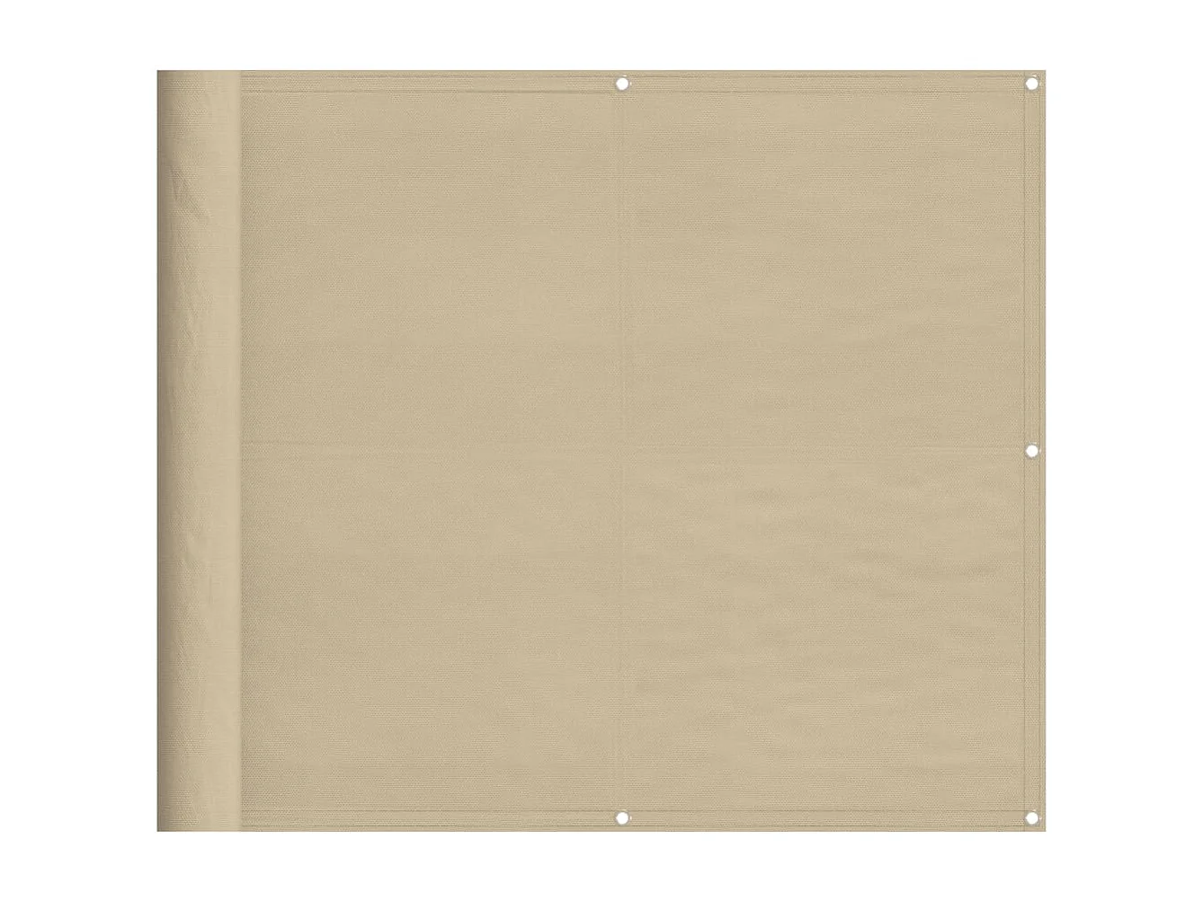 Brise vue - Écran de balcon beige 90x700 cm 100% polyester oxford FR601064