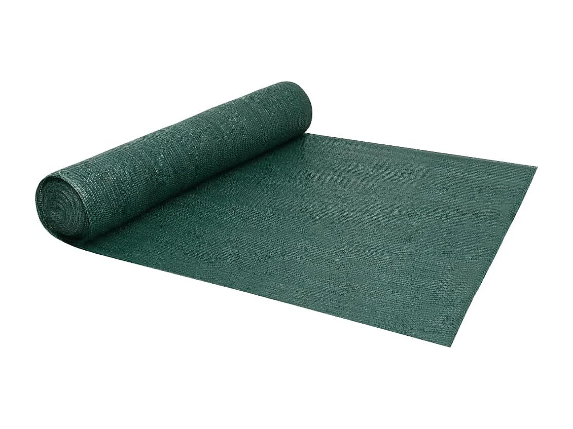 Filet brise-vue Vert 1x25 m PEHD 150 g/m² FR530399